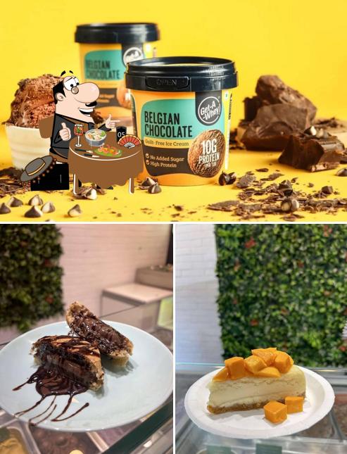 Among different things one can find food and beverage at GetAWay - Ice Creams & Desserts