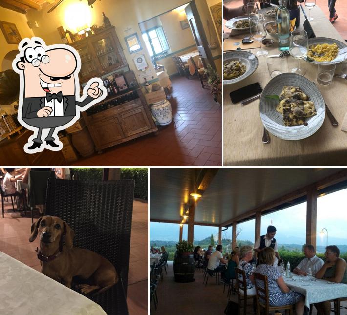 Gli interni di Il Canniccio