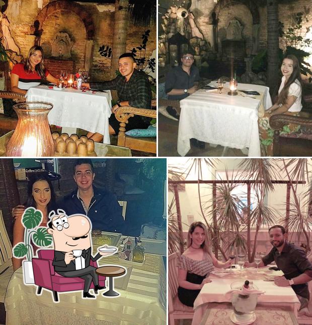 O interior do Jardim do Alchymist em Fortaleza