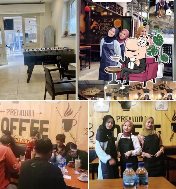 Gli interni di Arvi’s Cafè