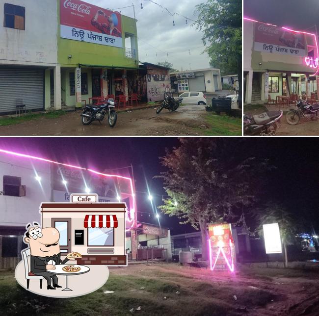 The exterior of New Punjabi Tourist Dhaba