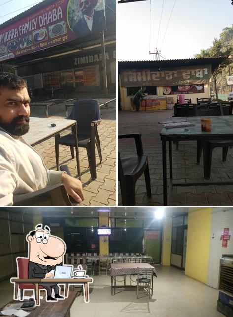 The interior of New Zimidara Family Dhaba