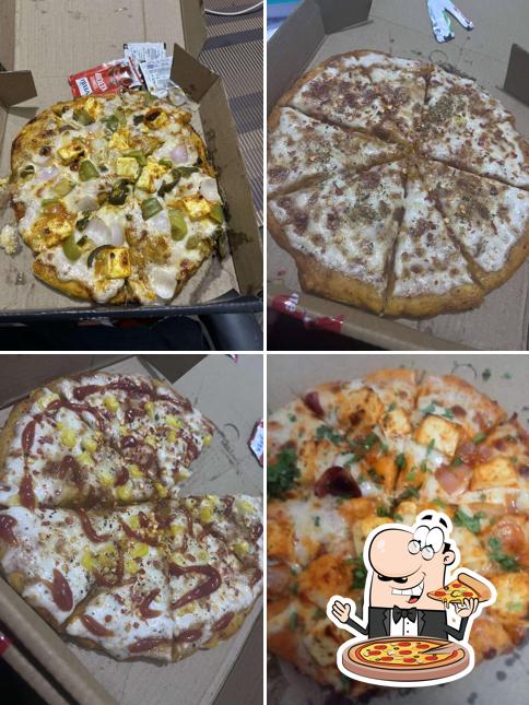 Try out pizza at Pizza Hot & Delicious