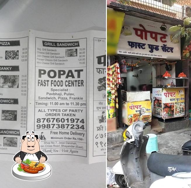 Food at Popat Fast Food Center