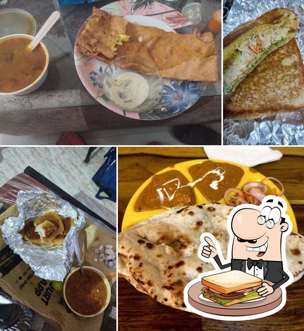 Grilled cheese sandwich at Sagar Gaire Wright Town