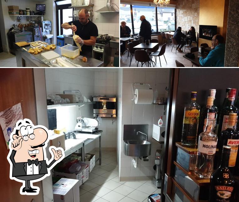 Gli interni di bar total