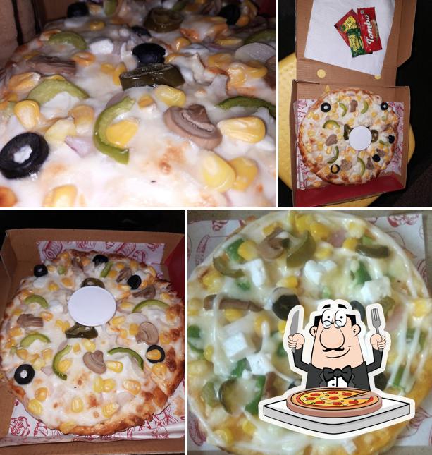 Order various types of pizza