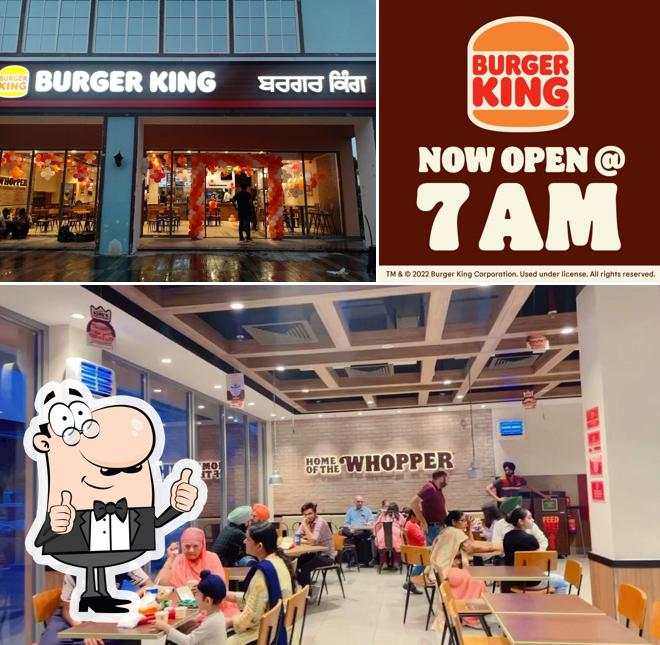 Here's a photo of Burger King