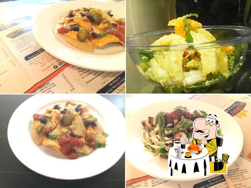 Meals at Burrito Factory