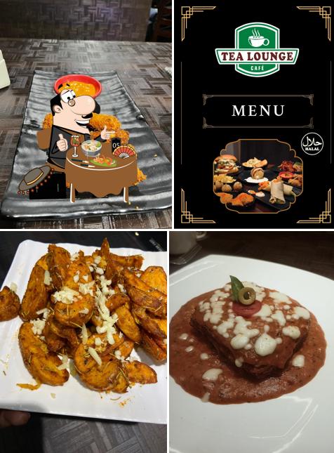 Food at Tea Lounge cafe