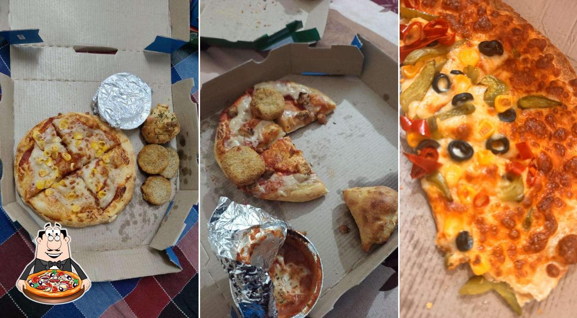 Order different types of pizza