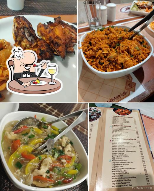 Food at Downtown Restaurant & Bar