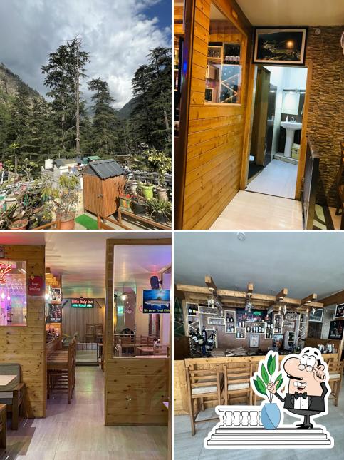 You can get some fresh air at the outside area of Little Italy Inn