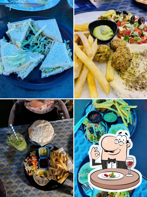 Food at Out Of The Blue Restaurant