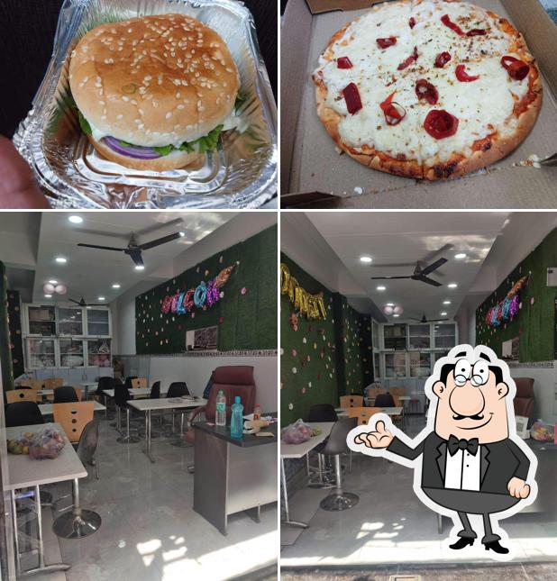 The photo of interior and food at BB Food Bites