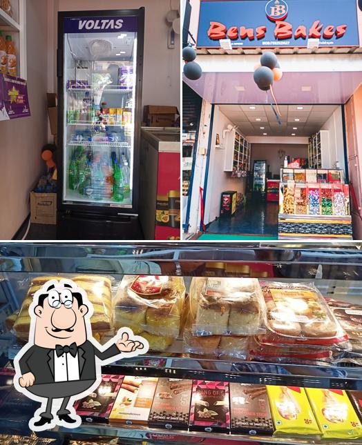 Check out the photo depicting interior and dessert at BENS BAKES