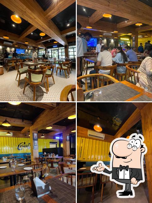 The interior of Canvas Bistro Bar