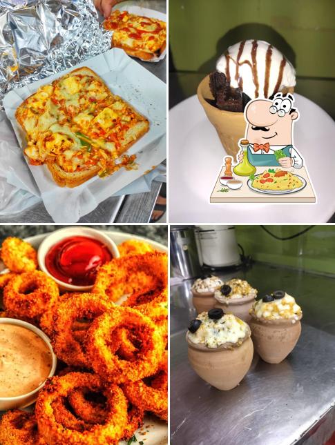 Chocolate mousse at Mahabaleshwar food court