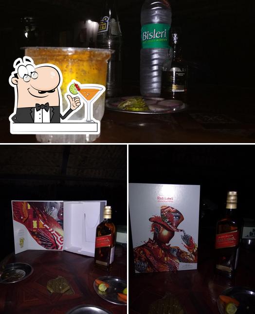 Get a drink from the menu