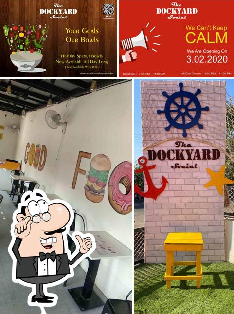 The interior of The Dockyard Social