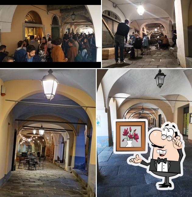 Gli interni di Vineria L'Avvelenata