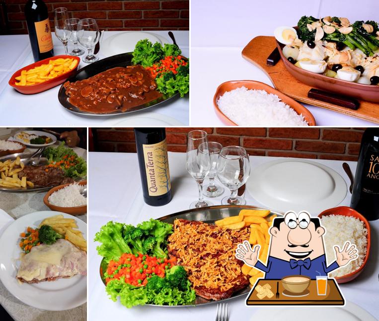 Platos en Restaurante Brasinha - Família Simões