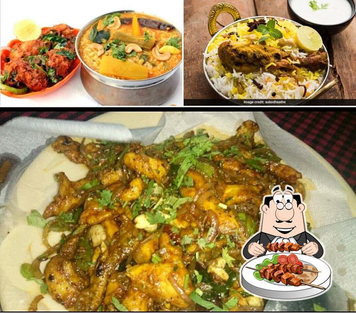 Meals at Amogha Restaurant