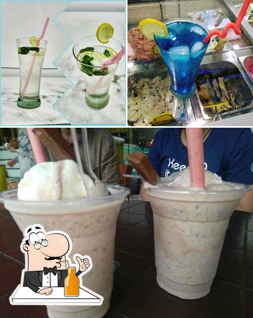 Enjoy a drink at Ice World