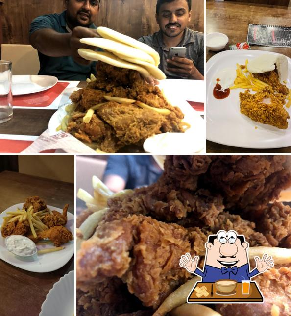 Pulled pork sandwich at Gusto Fried Chicken