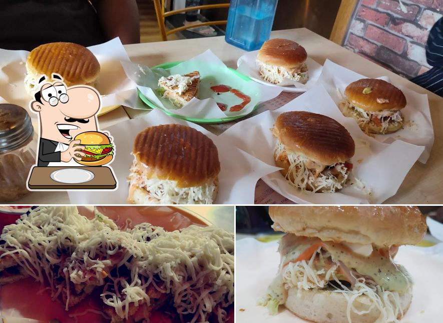 Order a burger at KNS Ajmera Housing Society, Pune