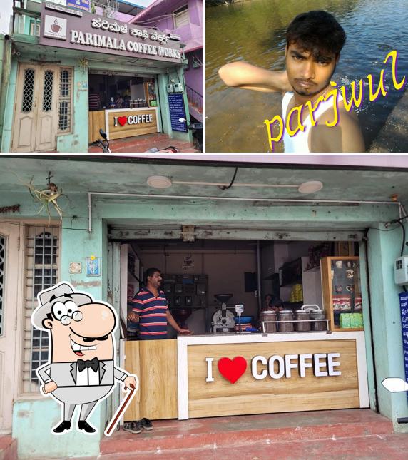 The exterior of Parimala Coffee Works