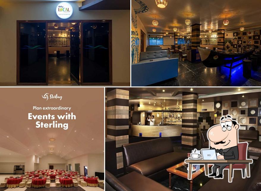 The interior of Local Bar, Karwar