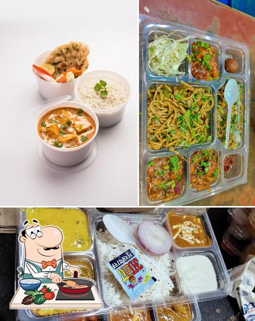 Chicken curry at RK Food Train Delivery Service