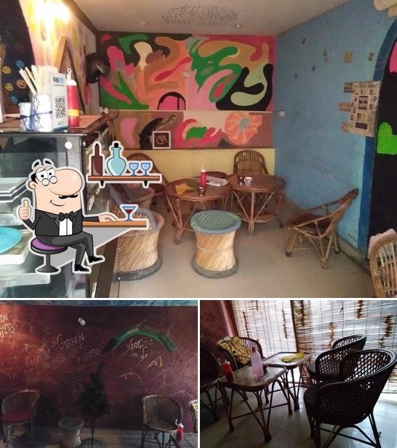 The interior of Anantham Mocktails and Cafe