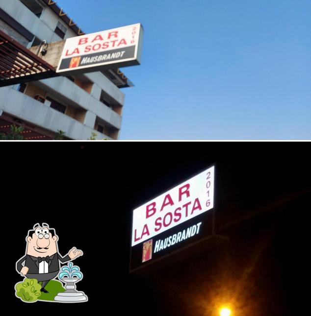 Gli esterni di Bar La sosta