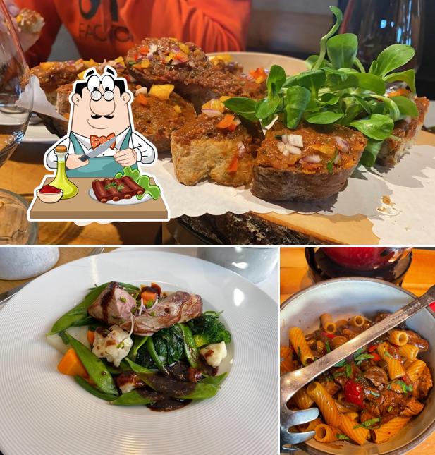Prenditi i un pasto a base di carne a Chäsalp