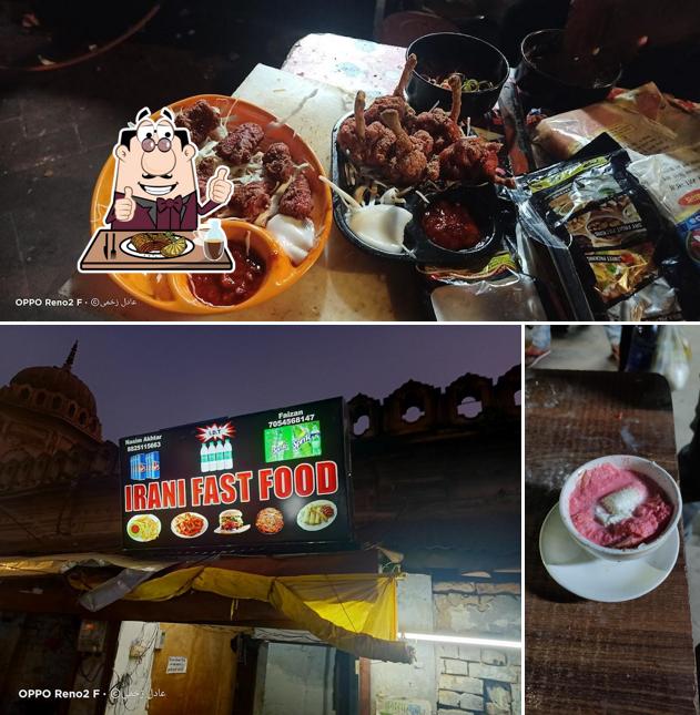 Order meat dishes at ایرانی دم ٹی Irani Dum Tea