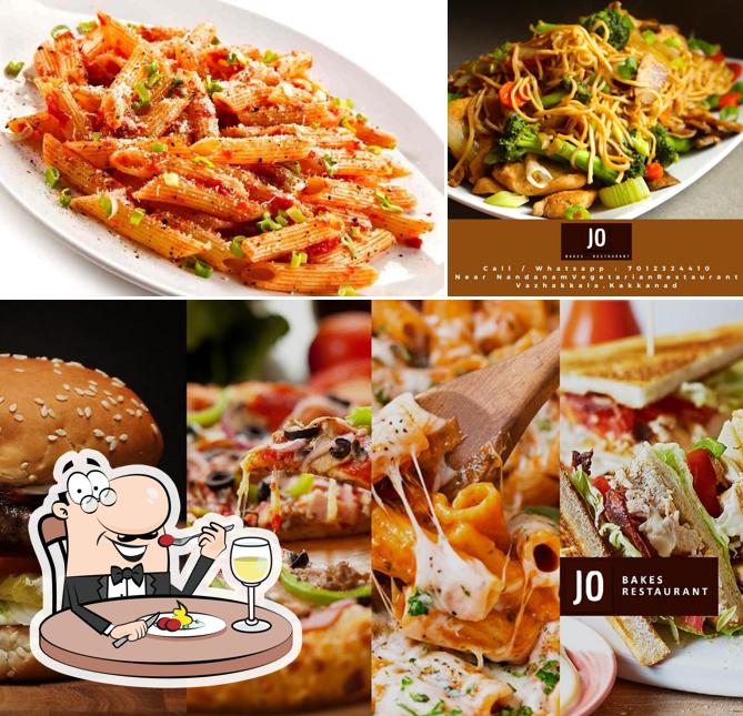 Food at JO Bakes Restaurant