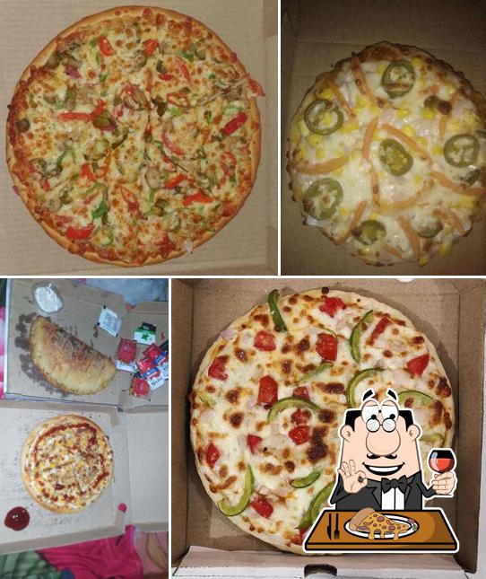 Try out pizza at Love Pino's Pizza