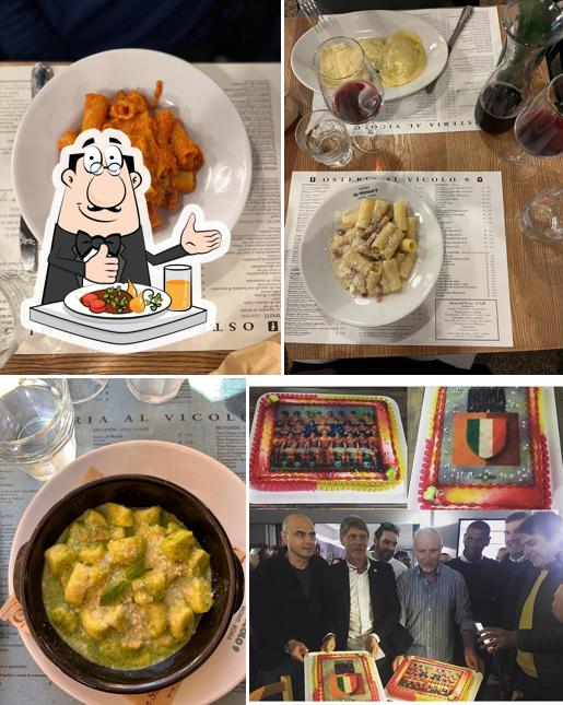 Platti al Osteria Al Vicolo 9