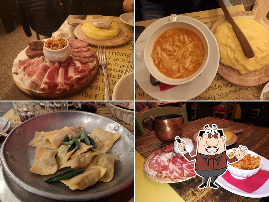 Cibo al Osteria dell'Oca