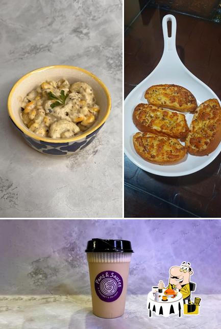 Food at Pans & Sauces