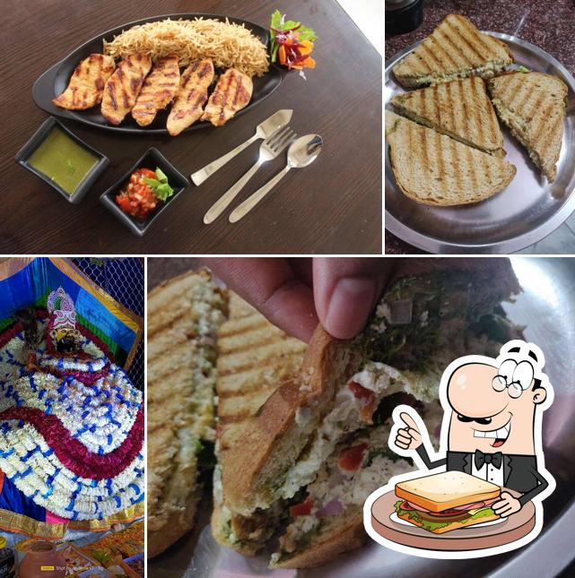 Grilled cheese sandwich at The Key To Food