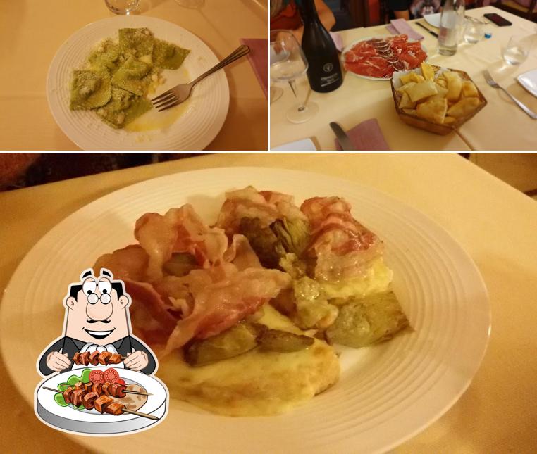 Platti al Trattoria Rigoletto