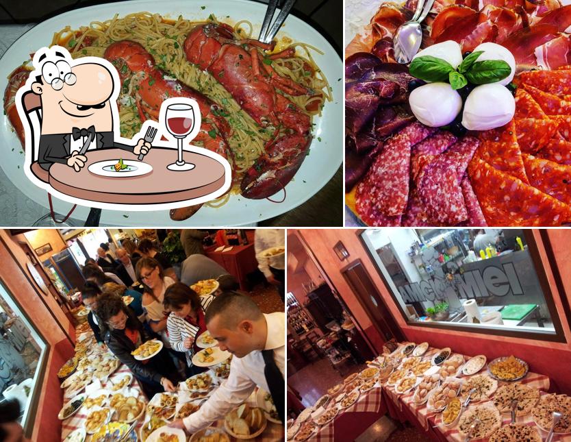 Cibo al Ristorante Amici Miei