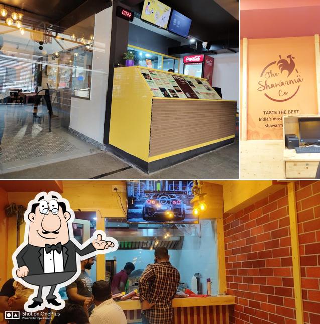 The interior of The Shawarma Co