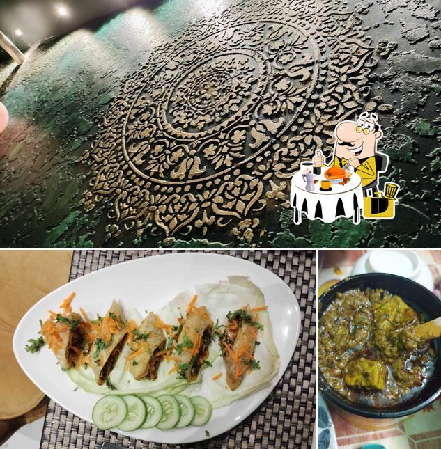 This is the image displaying food and interior at The Lemon