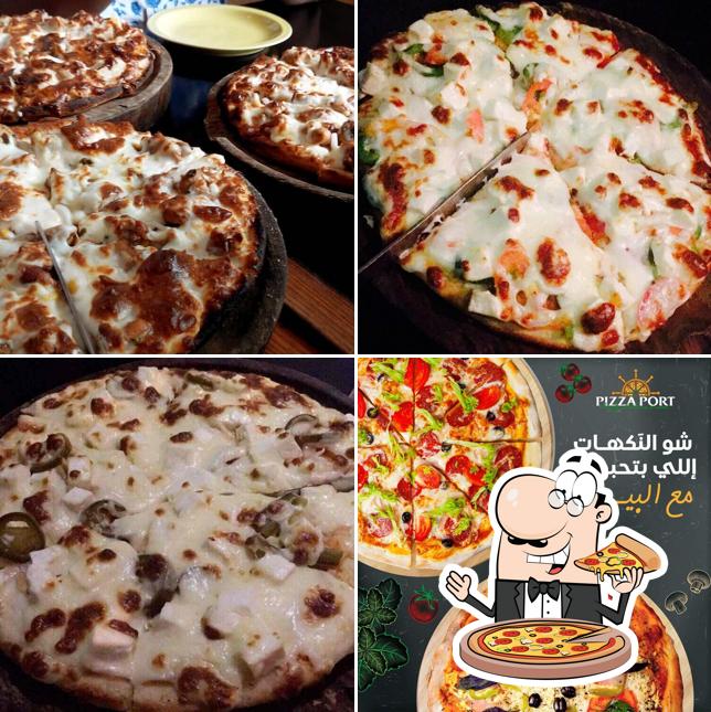 At Pizzaport & Cafe - Best Restaurant in Lucknow, you can enjoy pizza