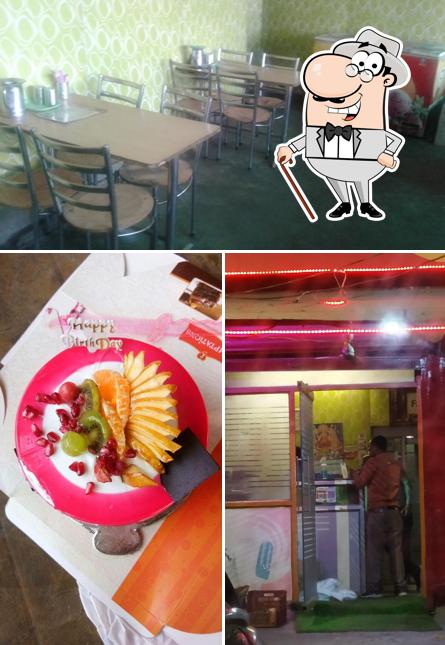 The exterior of Ashirwad Veg Family Restaurant
