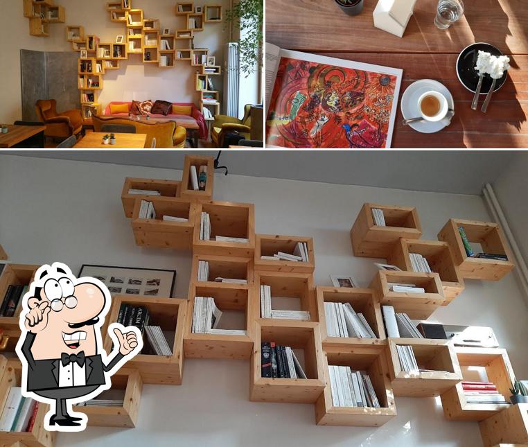 Dai un'occhiata agli interni di Café Bloom